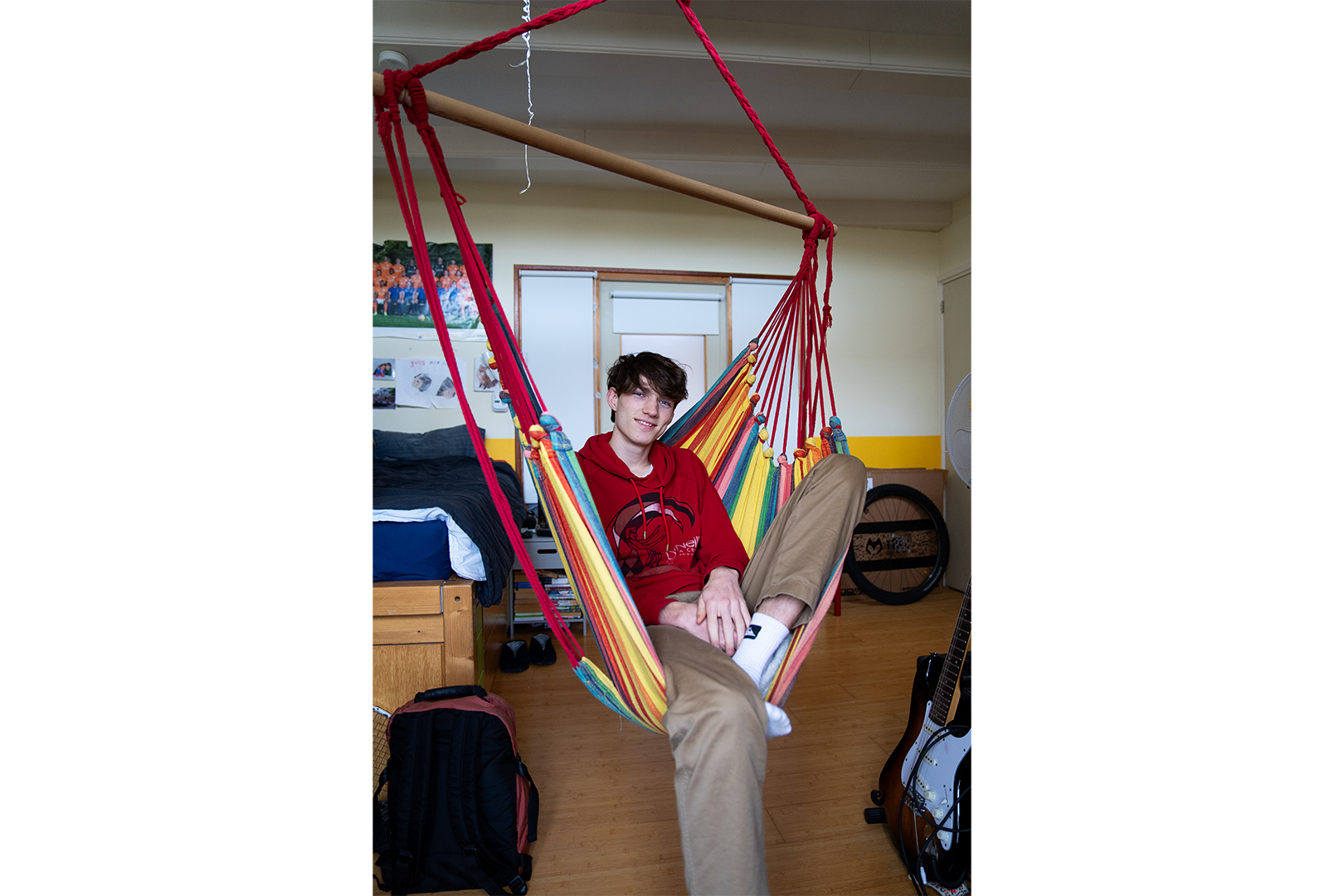 Fotoreportage over thuiswonende studenten voor Folia-magazine (2025)