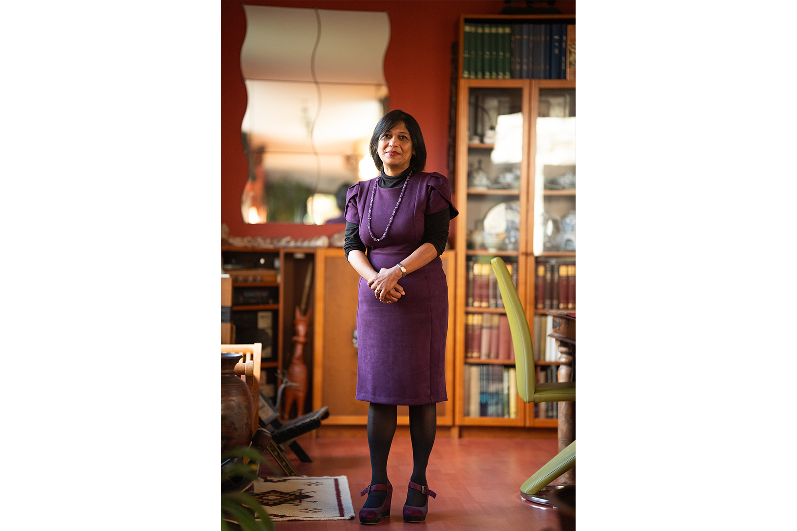 Portret van klimaatwetenschapper Joyeeta Gupta voor Folia-magazine (2025)