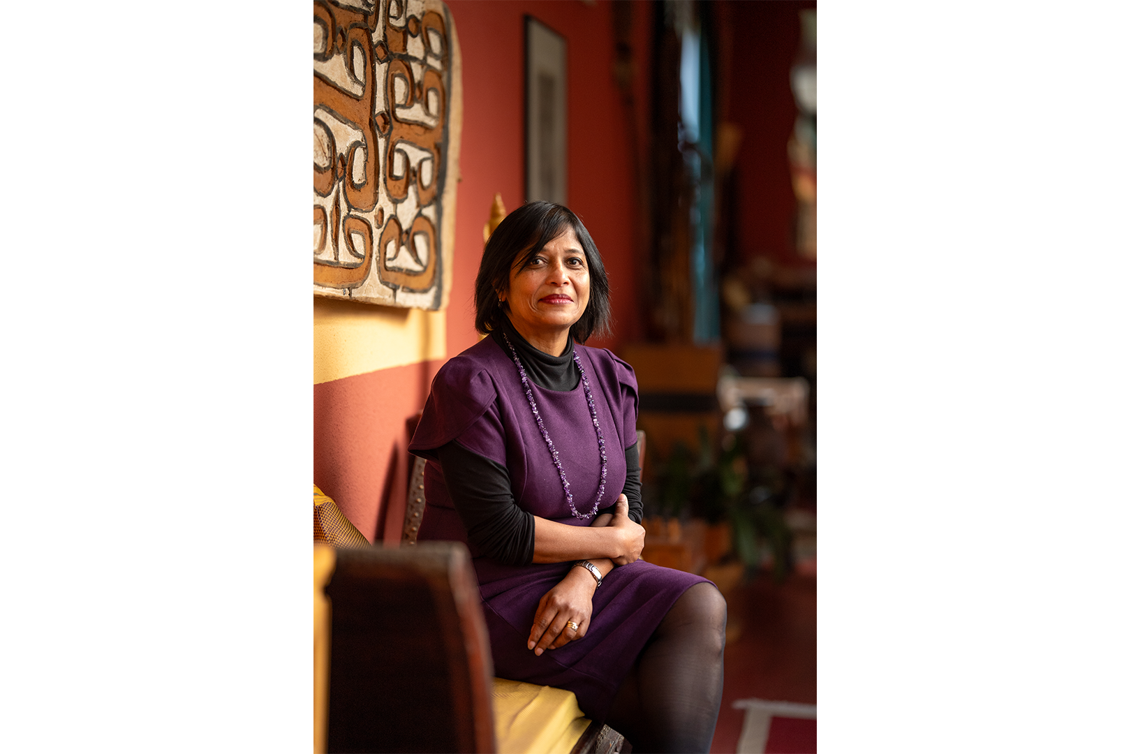 Portret van klimaatwetenschapper Joyeeta Gupta voor Folia-magazine (2025)