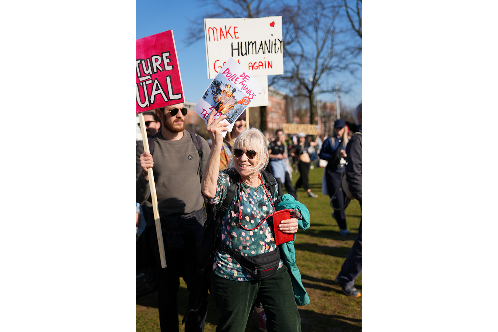 Dolle Mina's tijdens Feminist March (2025)